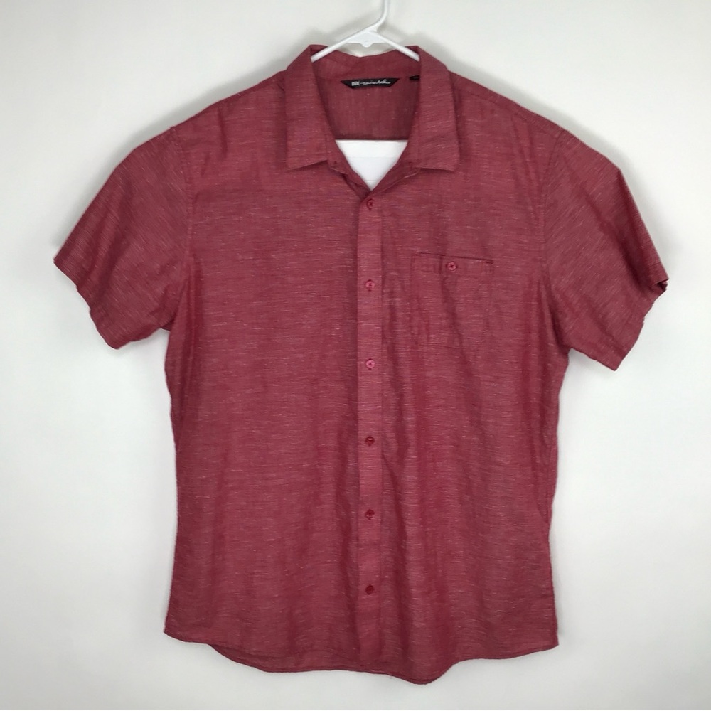 Travis Mathew men’s short sleeve button up shirt 2XL